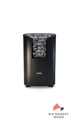 Печь для бани и сауны Helo Roxx 90 (Пульт Pure в комплекте, 9 кВт, 9-13 м³, 38 кг камней)