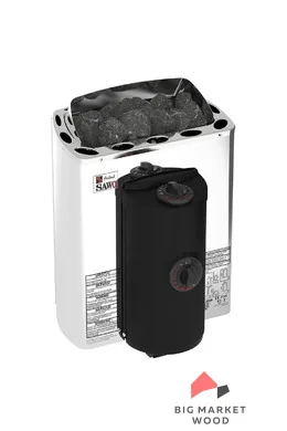 SAWO Электрическая печь MINI X 3,6 кВт, универсальная, встроенный пульт управления